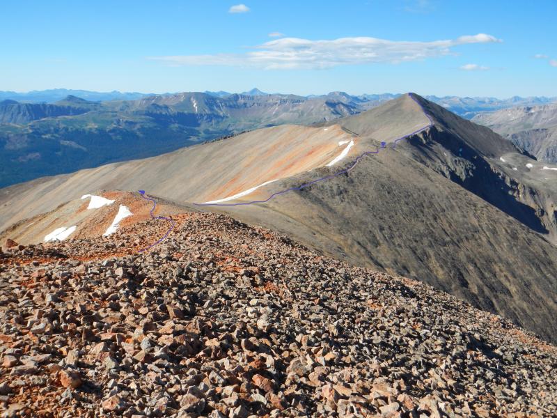 Name:  Sunshine Peak and Ridge from Redcloud Peak.jpg
Views: 348
Size:  116.6 KB