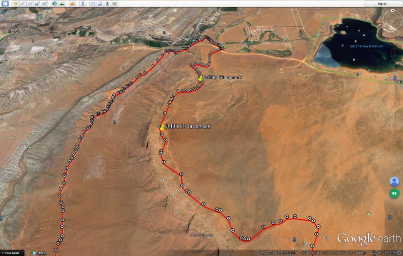 Sand Hollow Trail Map Bogley Outdoor Community